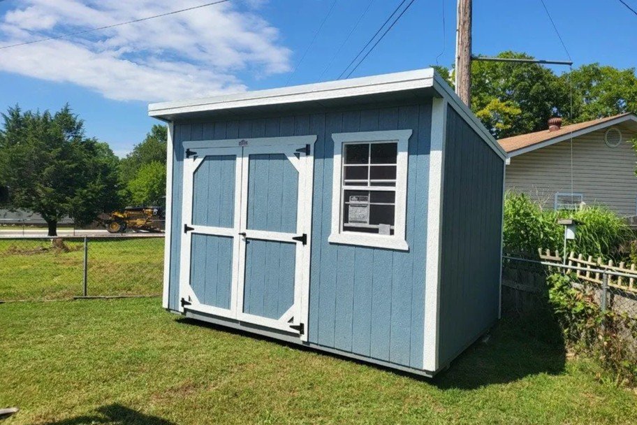 Single Slope Roof Cottage Shed Seneca, SC