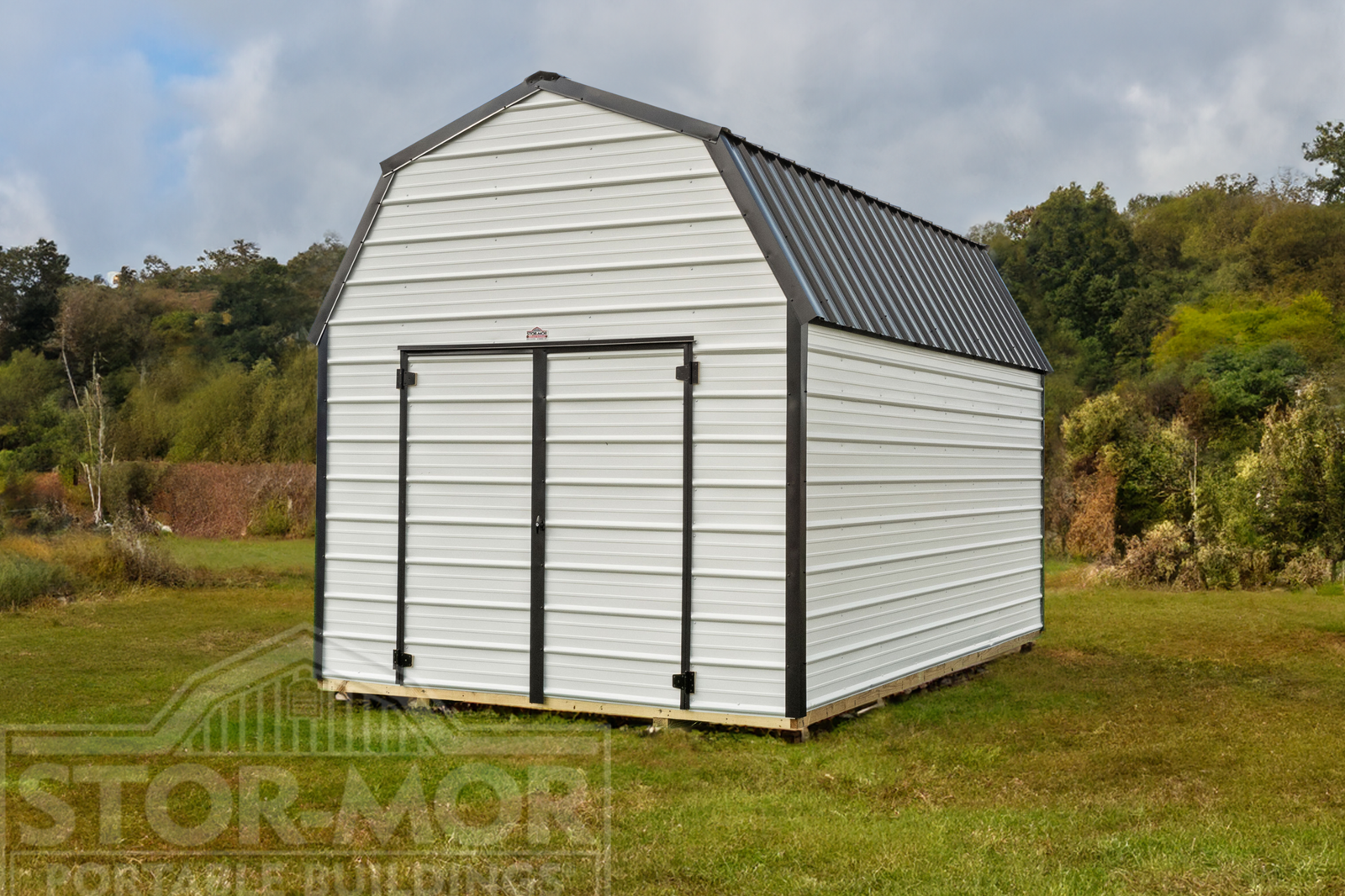 10x16 Metal Lofted Barn Shed in Seneca, SC