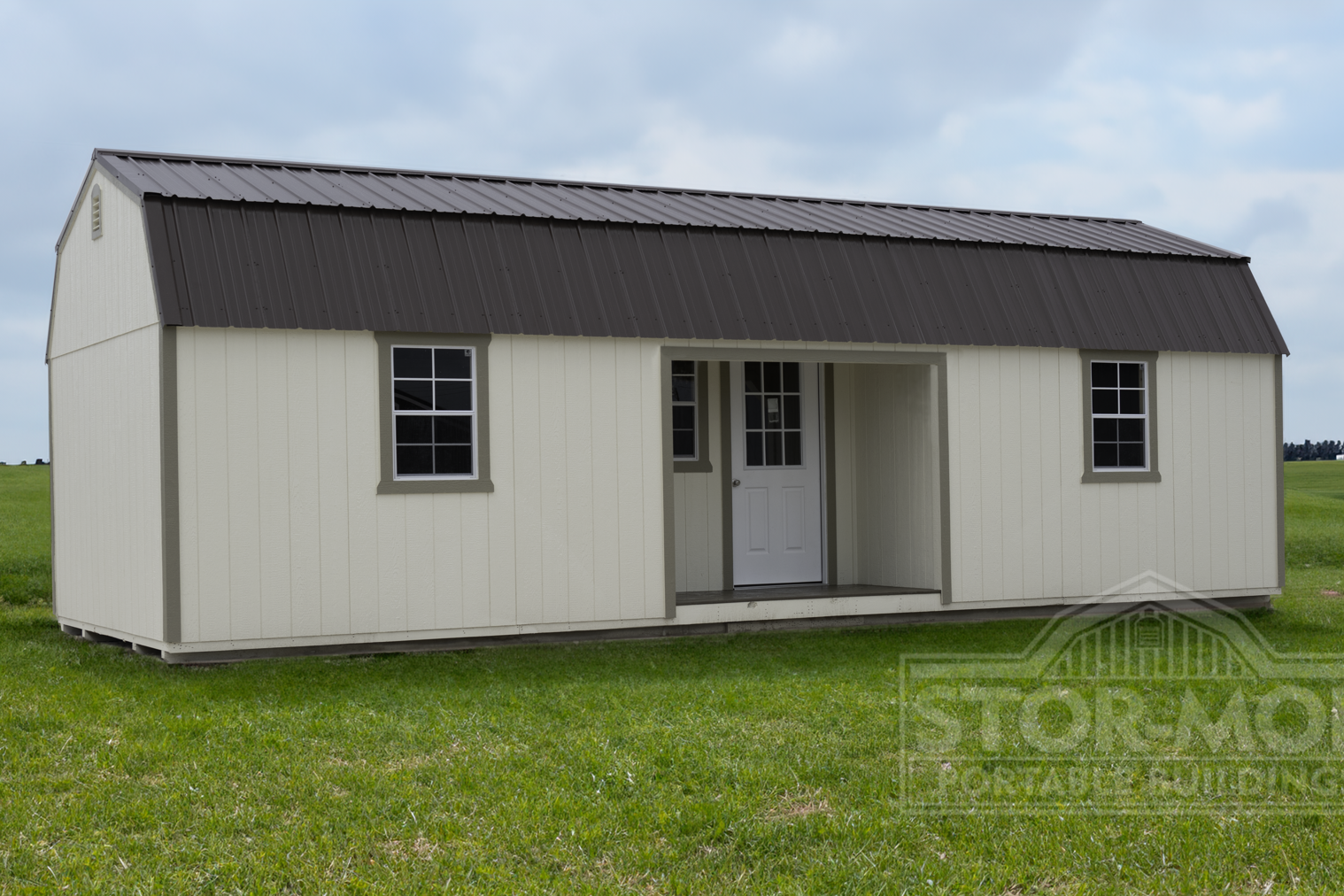 Stor-Mor 12x32 Center Lofted Cabin Shed Greenville, SC